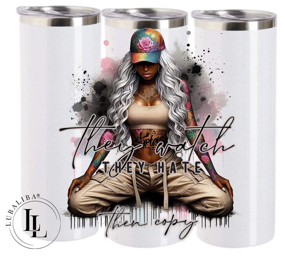 TUMBLER " They Watch " ArtNr.: DEN